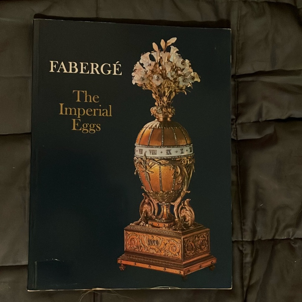 Book FABERGE THE IMPERIAL EGGS